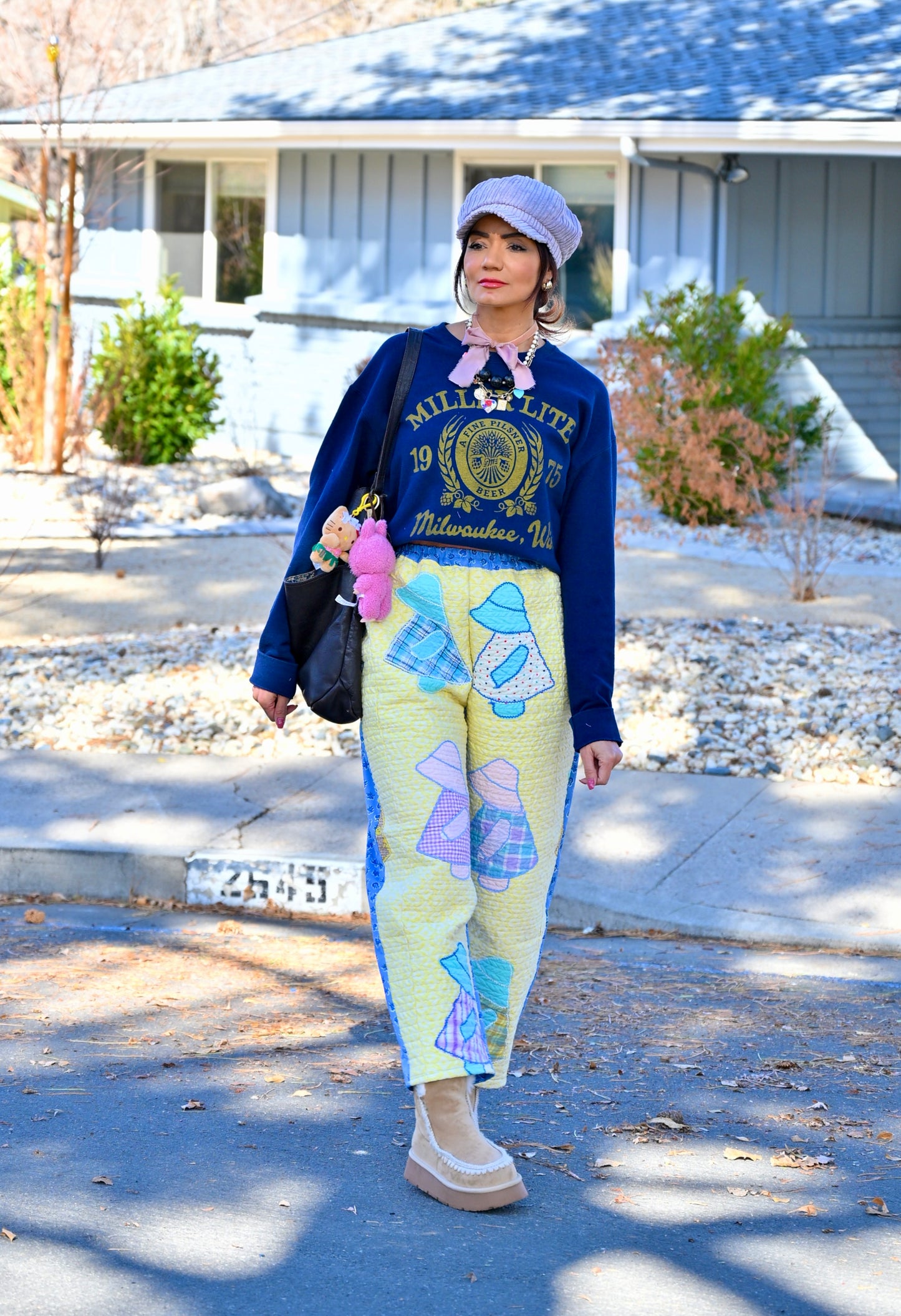 Sun bonnet sue quilted pants