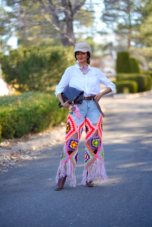 The granny fringe jeans