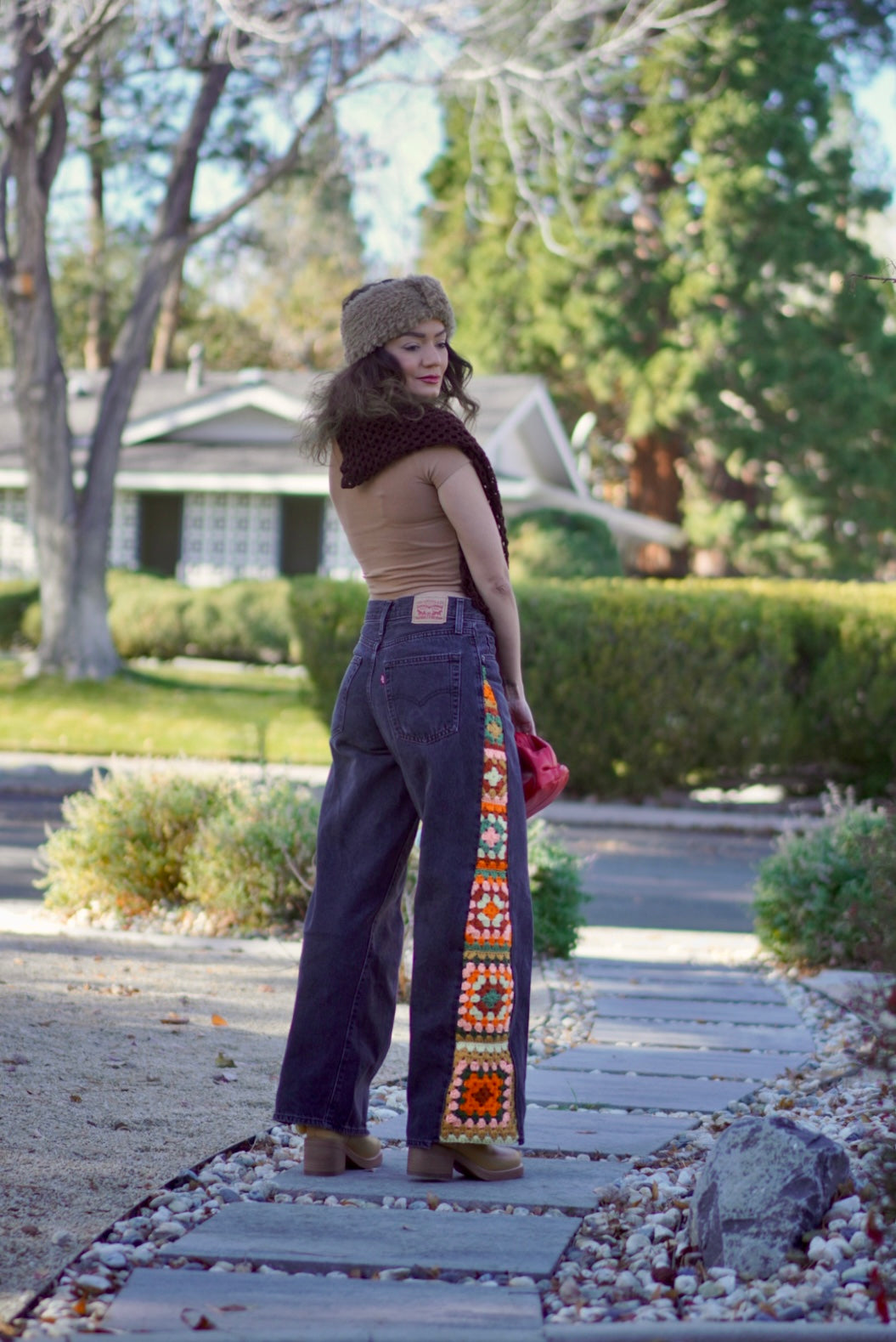 Upcycled Levi’s 90’s baggy