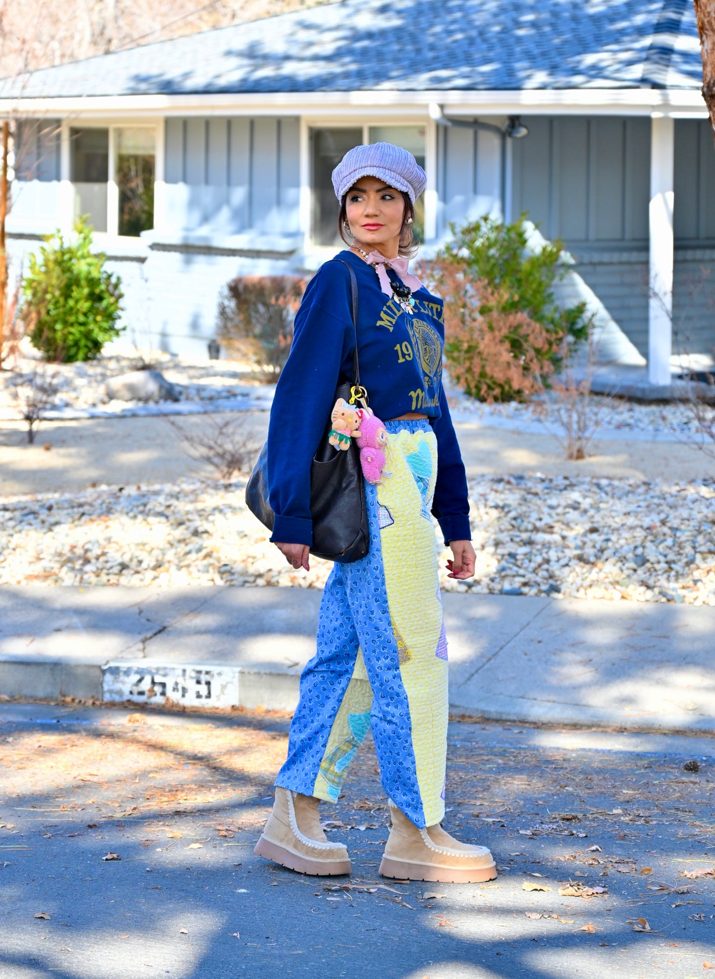 Sun bonnet sue quilted pants